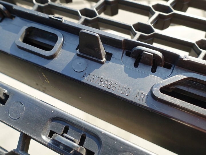 фото №11, Mercedes gle w167 amg diamond решётка радиатора решётка радиатор эмблема оригинал идеальное состояние