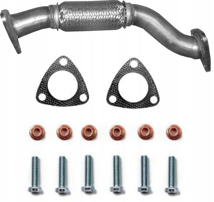 фото №1, Citroen jumper iii 3.0 hdi глушитель труба kolektorowa