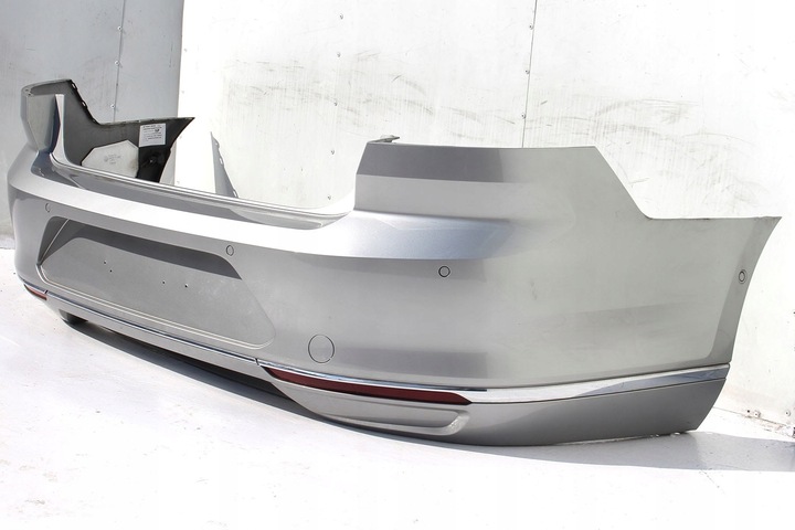 фото №9, Vw passat b8 sedan зад бампер задній + кришка багажника + лампи led колір lb