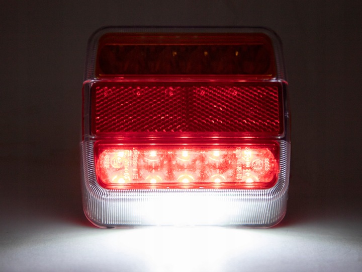 фото №8, 2x лампа задняя прицепы комбинированная led диодный универсальный магнит пара