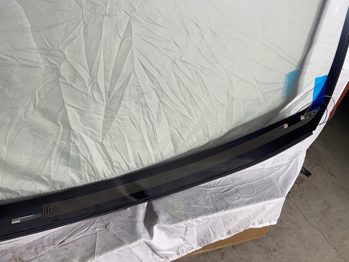 фото №6, Скло передня нова tesla s датчик з підігрівом сонячний акустичний 2012-2017