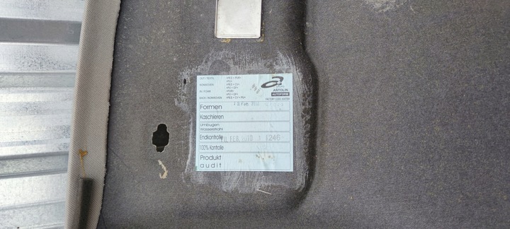 фото №15, Стеля audi q5 8r 8r0867521d h82 himmel