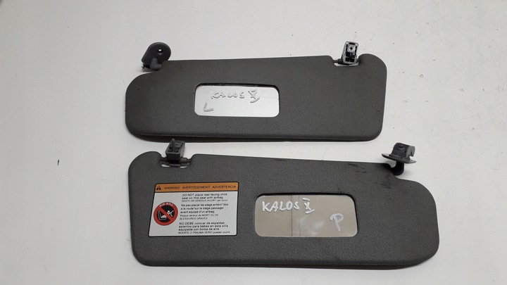 фото №1, Chevrolet kalos aveo 02- козырьки солнечный kpl