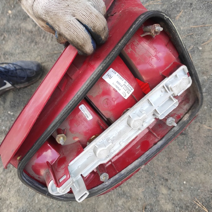 фото №9, Лампа левая правая зад задняя skoda fabia i hb комплект