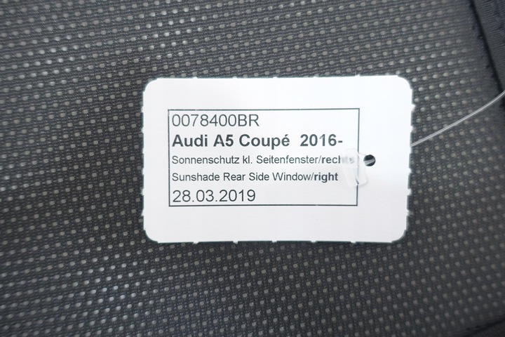 фото №5, Захист захисні накладки сонцезахисний зад audi a5 2017-