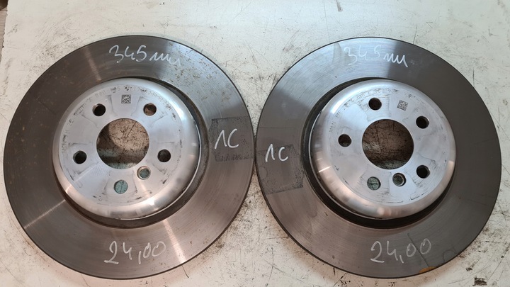 фото №11, Зажимы 348mm 345mm bmw 5 g30 g31 g32 м-пакет p+t