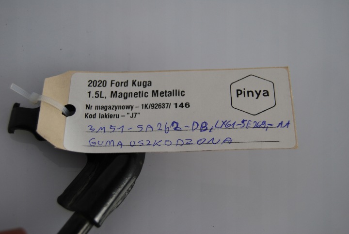 фото №6, Підвіс глушник тримач гумова накладка ford kuga mk3 2020+
