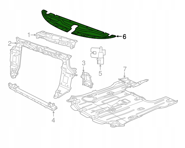 фото №2, Защита ремня chrysler pacifica 2017- 68227299aa
