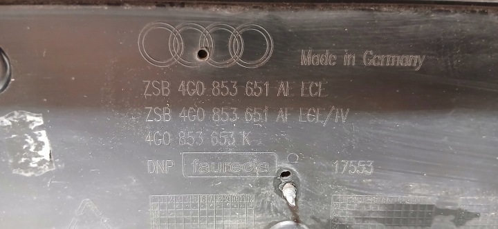 фото №11, Audi a6 c7 рестайлінг решітка радіатора решітка 4g0853651ae 2014r