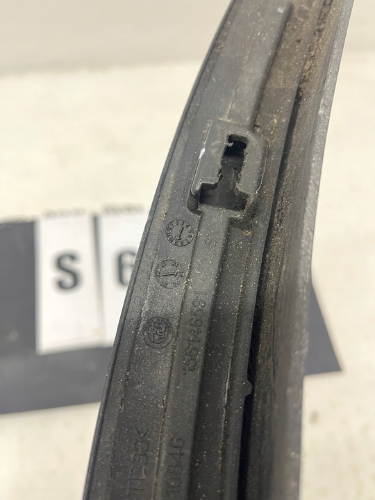 фото №15, Alfa romeo stelvio планка накладка крыльев левый перед 156146591 16-