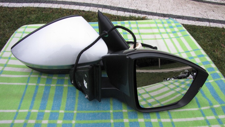 фото №7, Skoda karoq зеркало правые 11pin европа выбор цветов