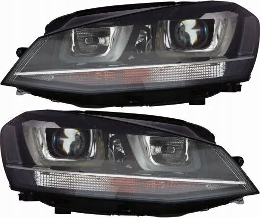 фото №1, Фары лампы vw golf vii 7 '12- комплект depo