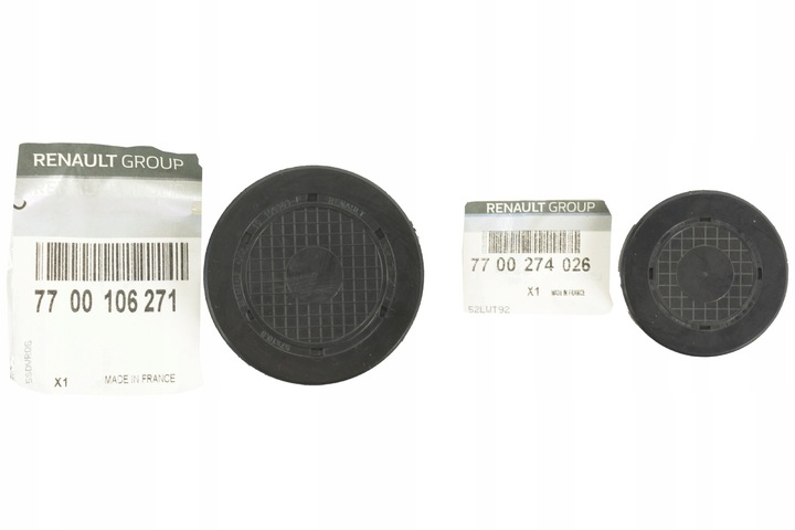 фото №1, 2x оригинальные заглушки валов распределительный вал 1.4 1.6 1.8 2.0 16v renault dacia