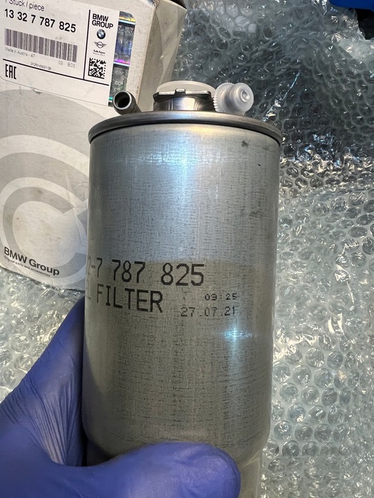 фото №6, Bmw e39 e46 e53 m57 фильтр топлива oem 13327787825