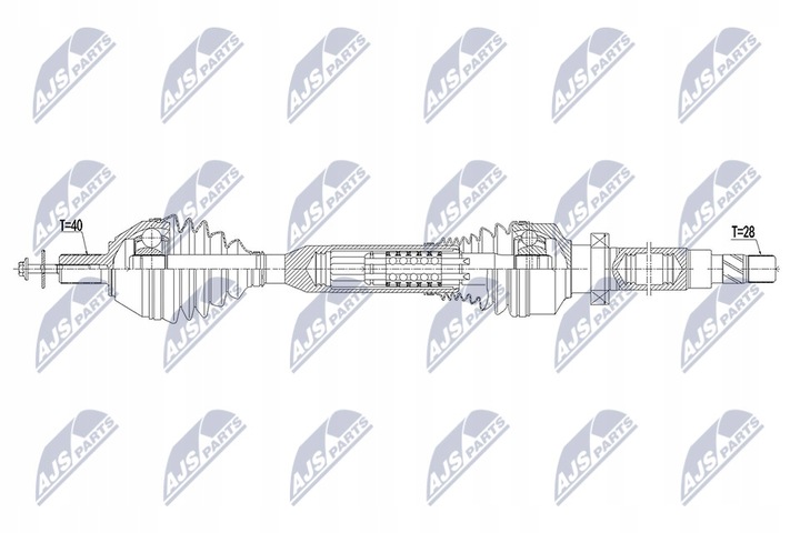 фото №2, Npw-vv-136 nty піввісь привідна volvo xc60 d4/d5 2wd