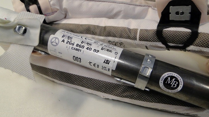 фото №5, Mercedes c клас 206 шторка повітряна ліва подушка безпеки a2068604002 a2068603402