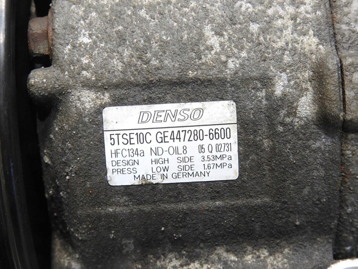 фото №6, Компрессор кондиционера toyota auris ii 1.4 d4d 447280-6600