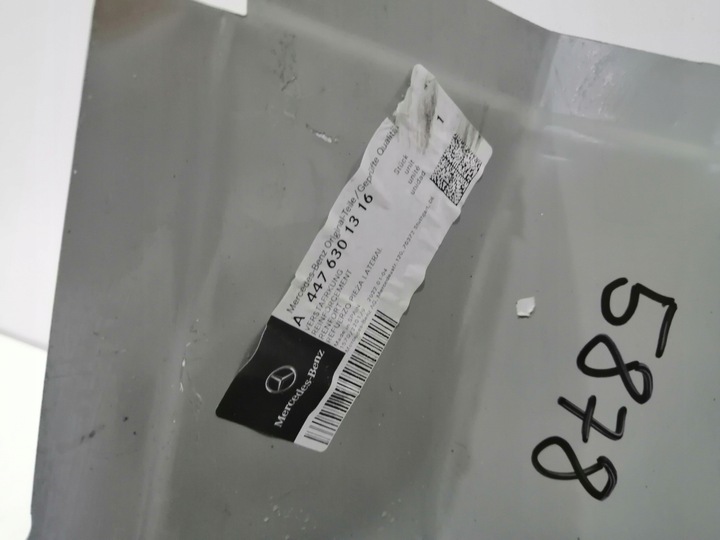 фото №6, Mercedes vito w447 уголок ремня правые зад заднего