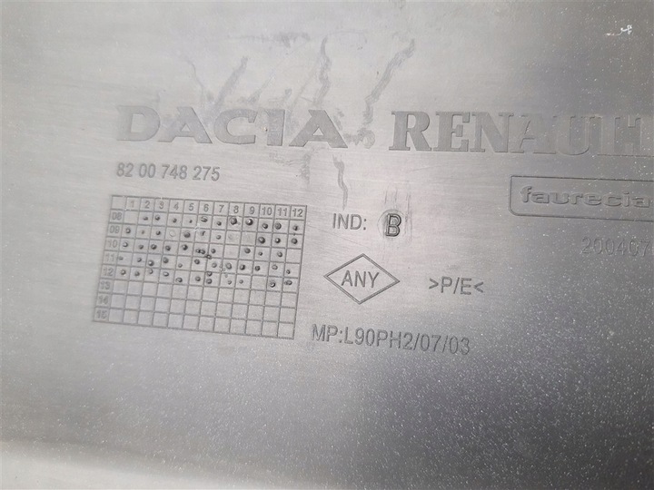 фото №12, Бампер перед dacia logan рестайлінг 2008-2012