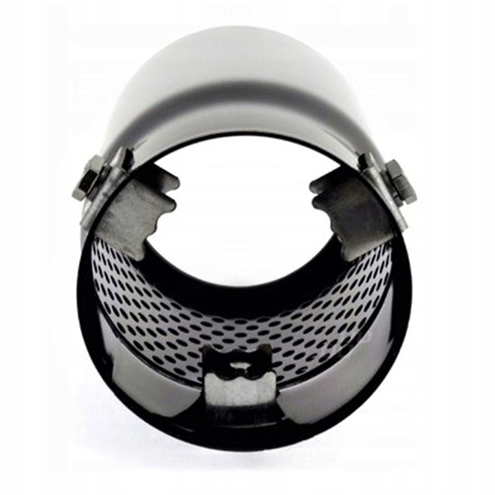 фото №1, Наконечник выхлоп глушитель накладка чёрный mat