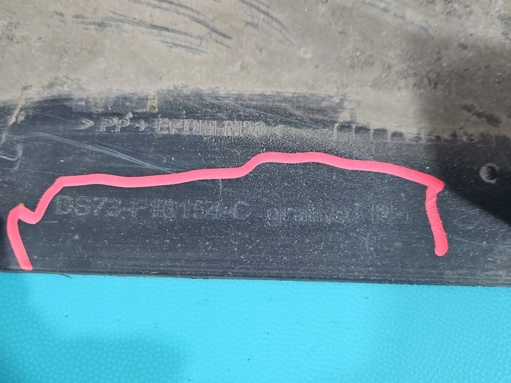 фото №10, Планка порогова права поріг накладка ford mondeo mk5 ds73-f10154-c