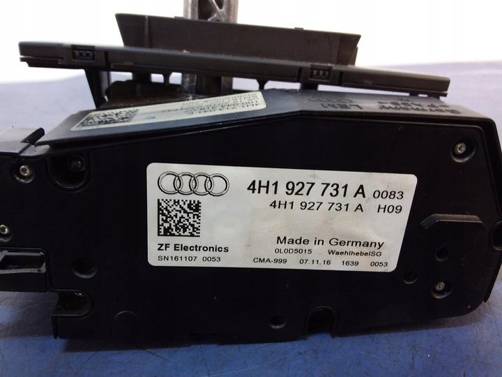 фото №6, Audi a8 d4 вибірник зміни коробки передач 4h1713041e