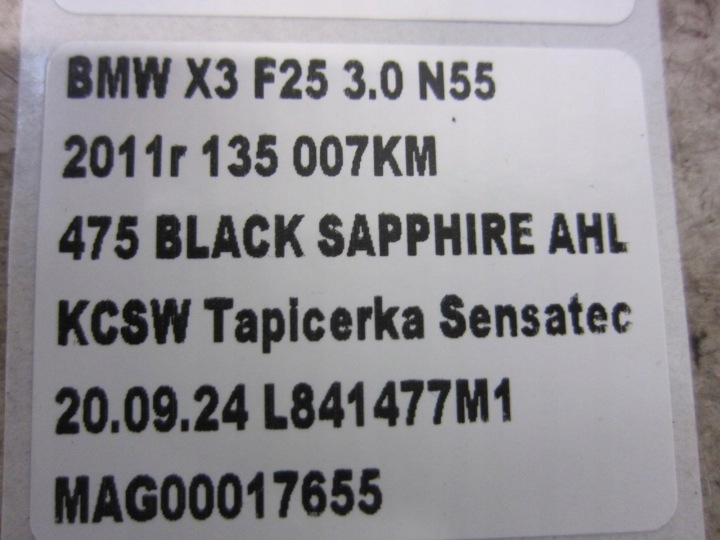 фото №10, Bmw x3 f25 x4 f26 бак bak пального 7314804 насоси бензин 16117220743