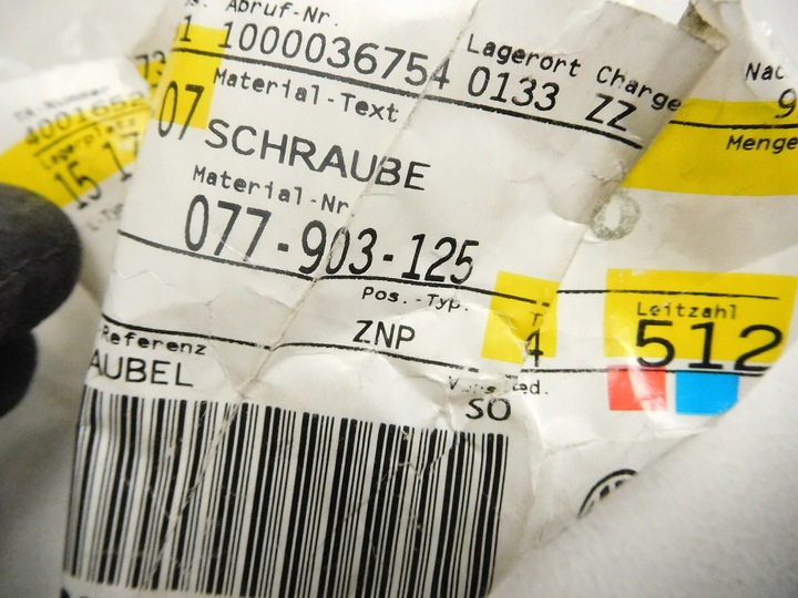 фото №6, Гвинт натягувач ремінь audi a6 s6 a8 s8 77903125