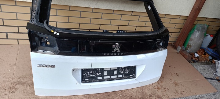 фото №4, Крышка зад задняя peugeot 3008 ii 2 16-21rok оригинал