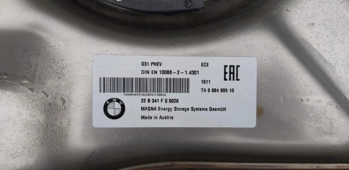 фото №4, Бак насос топлива 988489510 9468627 bmw g31 xdrive 2.0b гибрид 2022r