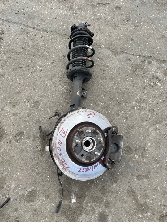 фото №8, Tucson iv sportage v поворотный кулак перед амортизатор з датчиком активный правая левая