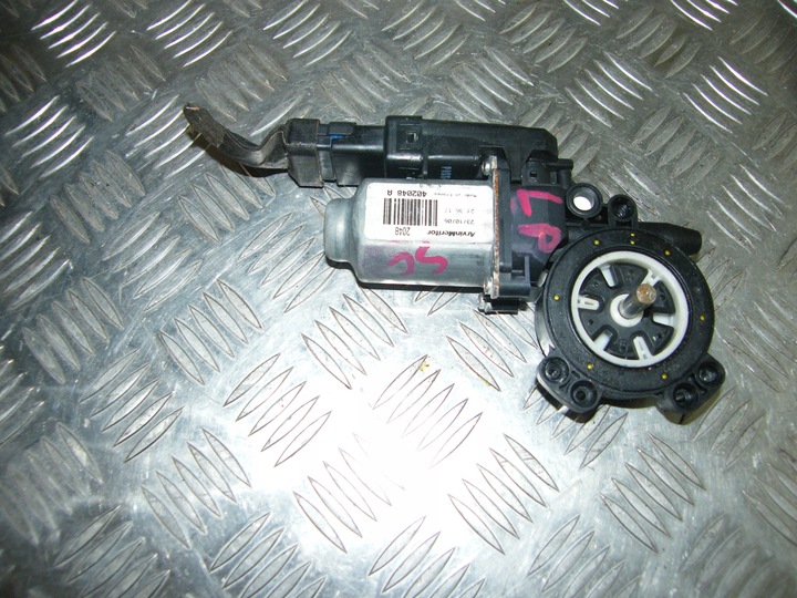 фото №1, Моторчик модуль штекер стёкла левый перед renault scenic ii