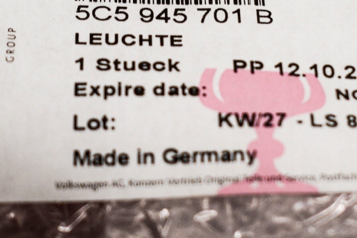 фото №6, Vw beetle a5 задня ліва лампа ze світлом протитуманний lhd 5c5945701b