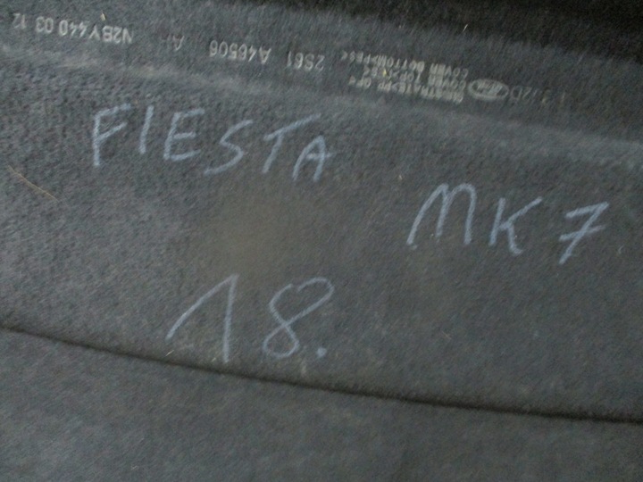 фото №8, Полка багажника зад задняя ford fiesta mk5 mk6 5d