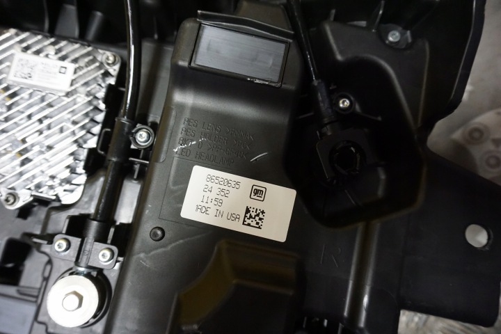 фото №12, Gmc hummer ev 2022-2024 фара передняя полный led правая usa