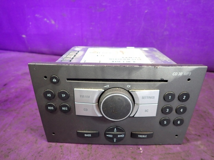 фото №3, Opel vectra c 05-09 рестайлинг радио cd30 blaupunkt 13188479