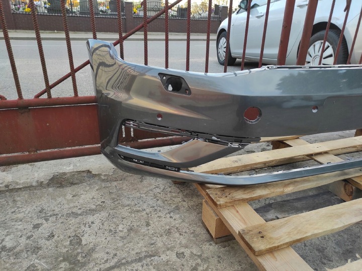 фото №9, Бампер golf vii рестайлінг 17-21 5g0807221fl lr7h ксенон pdc