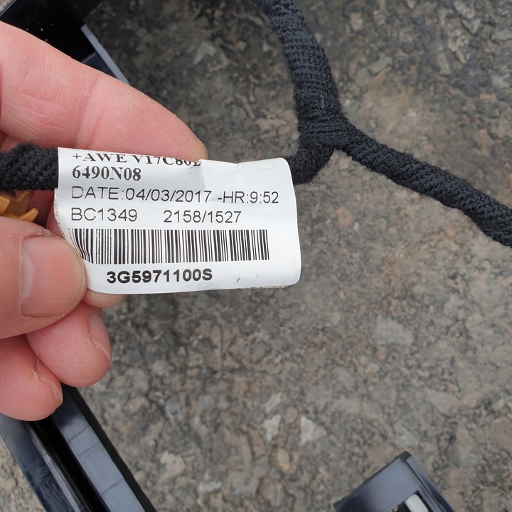 фото №8, Стеля лампа vw passat b8 3g sedan sttropez