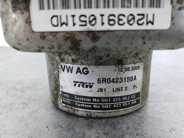 фото №6, Насос підсилювача електричний skoda roomster 6r0423156a 6q1423051ce 1.4