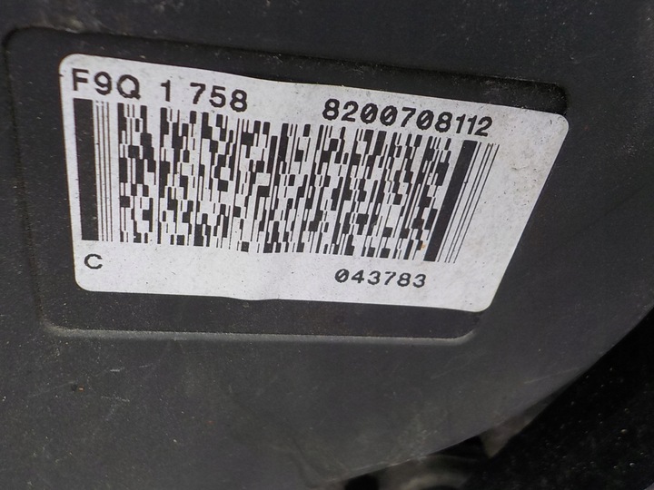 фото №11, Renault laguna ii 1.9 dci двигатель f9q1758 комплектный