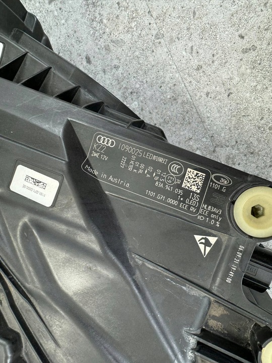 фото №7, Лампа левая audi q3 83a matrix 83a941035