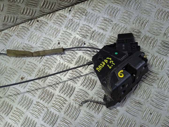 фото №1, Замок дверь левый переднее mazda 3 3n6a-a21813-k