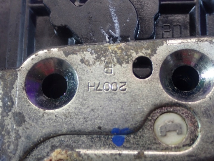 фото №8, Nissan note e11 i 05-09 замок зад правий ручка 3 pin