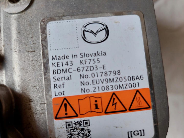 фото №8, Блок розжига ксенона напряжения - модуль - mazda cx-5 ii - mazda cx 30 - mazda 3 iv
