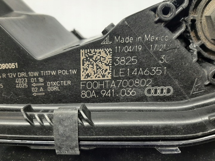 фото №4, Audi q5 80a фара лампа правый перед полный led 80a941036