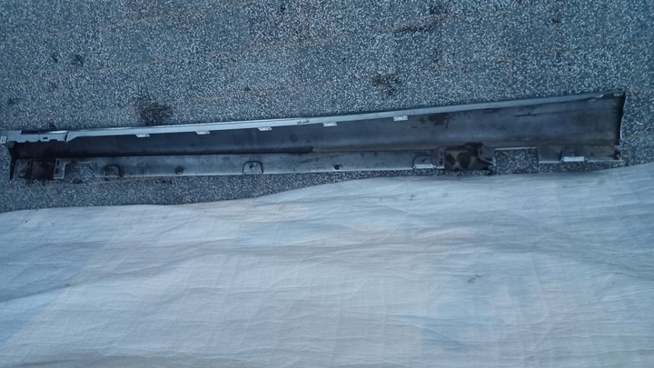 фото №3, Mercedes w213 планка порогова накладка права хром a2136901040