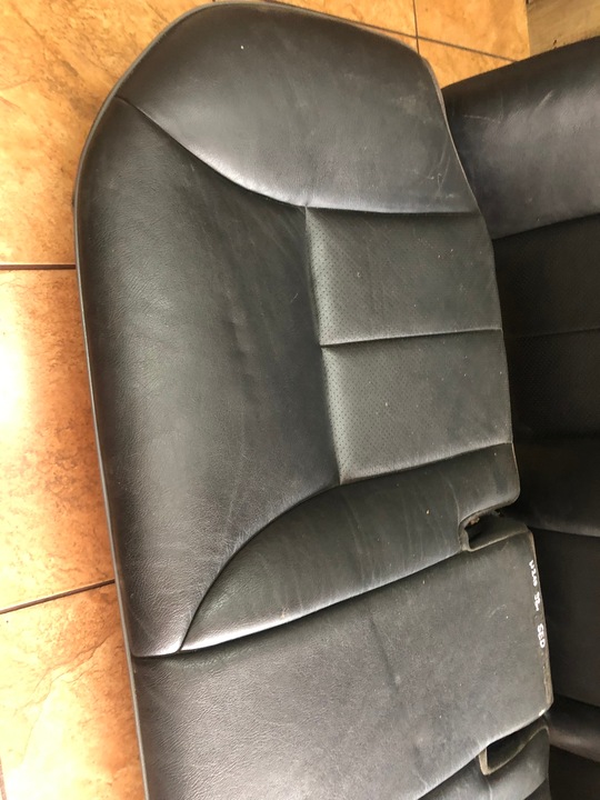 фото №10, Mercedes w210 3.2cdi 98' диван зад кожа