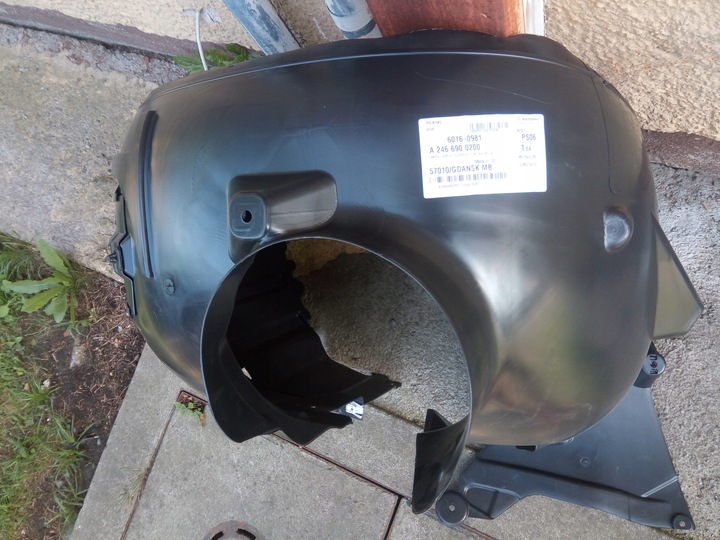 фото №11, Подкрылок mercedes cla c117 a-klasa w176 b-klasa w246 перед новое оригинал.