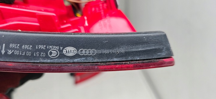 фото №9, Audi a4 b8 sedan комплект задніх лампа led 8k5