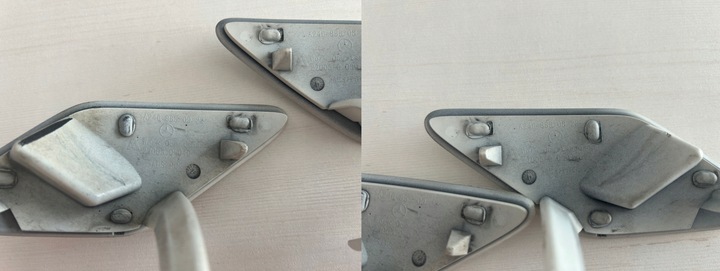 фото №15, Mercedes b w246 2011-2014 заглушки рамки омывателя l+p оригинал